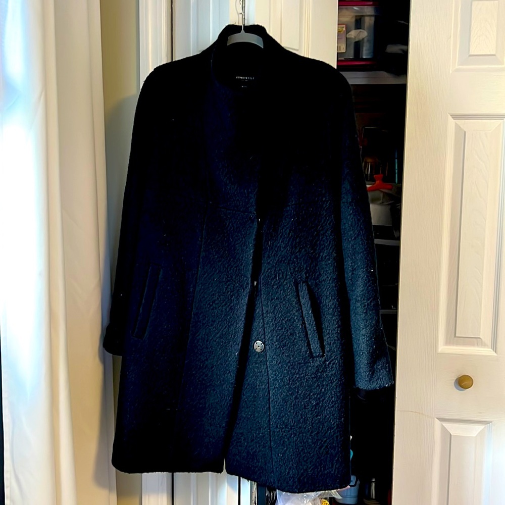 Black coat women xl si llego